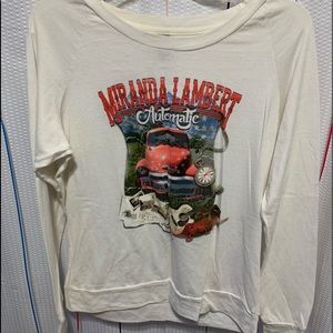 Long Sleeve Miranda Lambert Tour Short. Size L